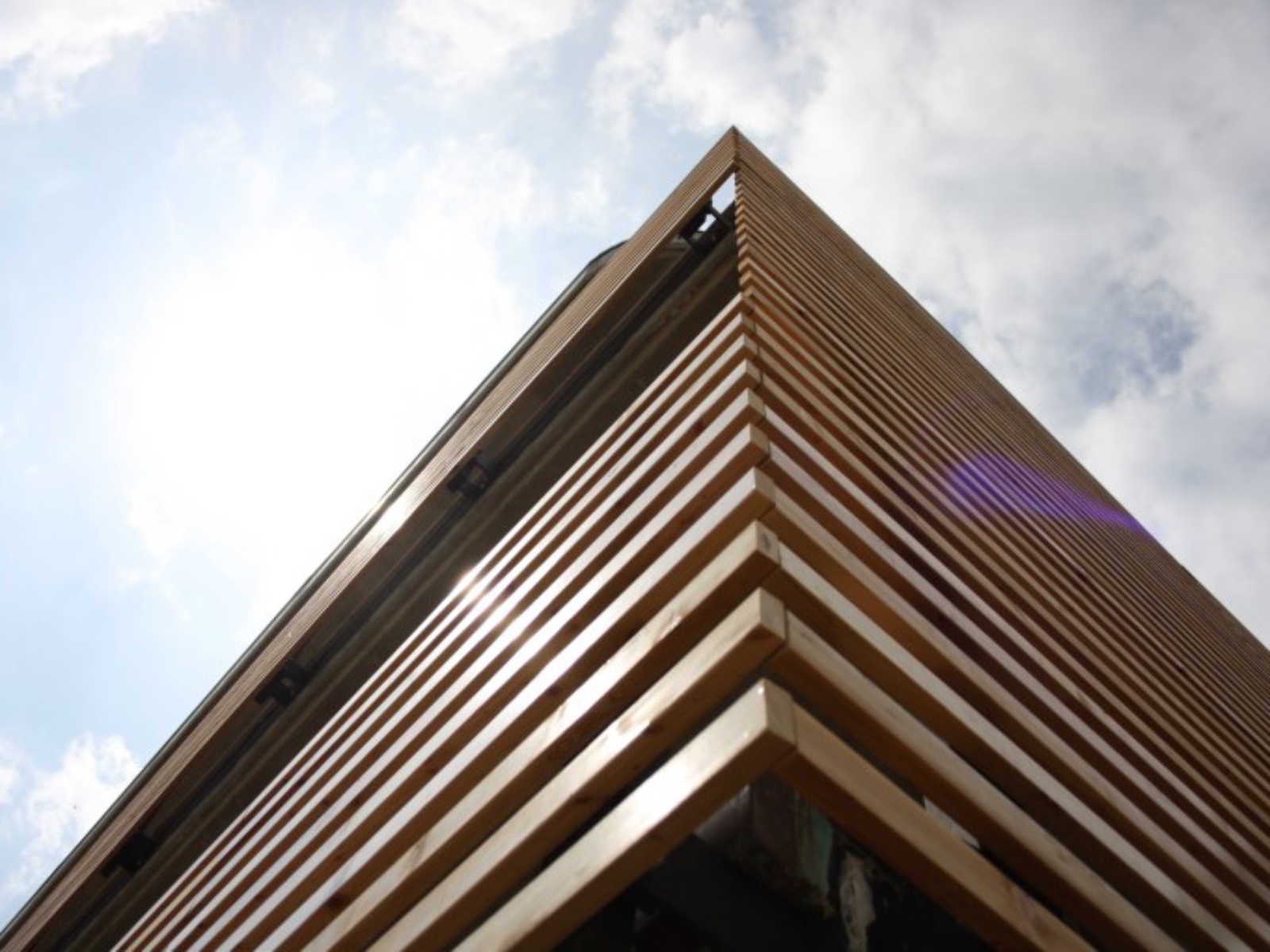Facciata ventilata in legno – Pescara