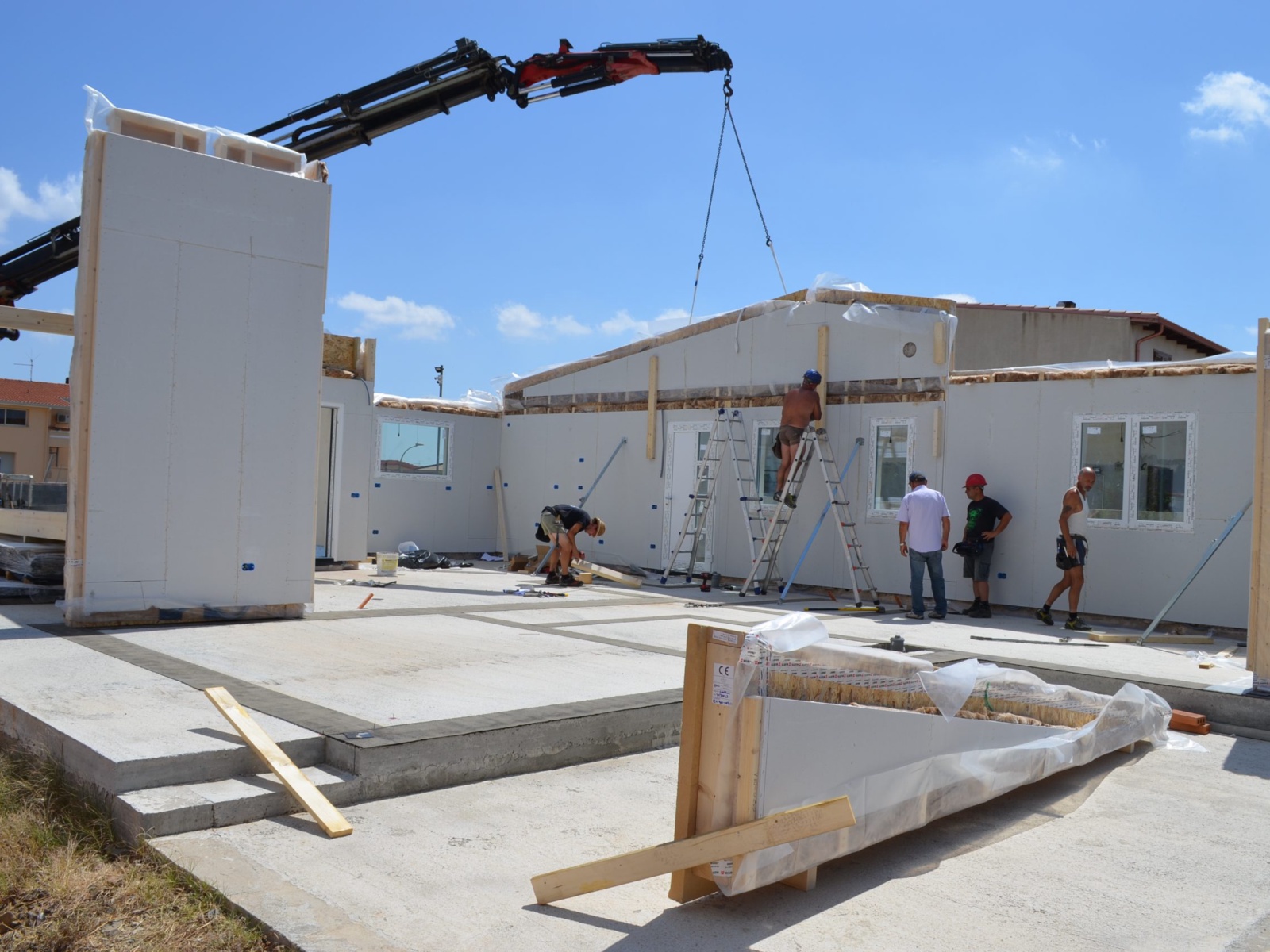 Serdiana, Cagliari Monofamiliare in legno