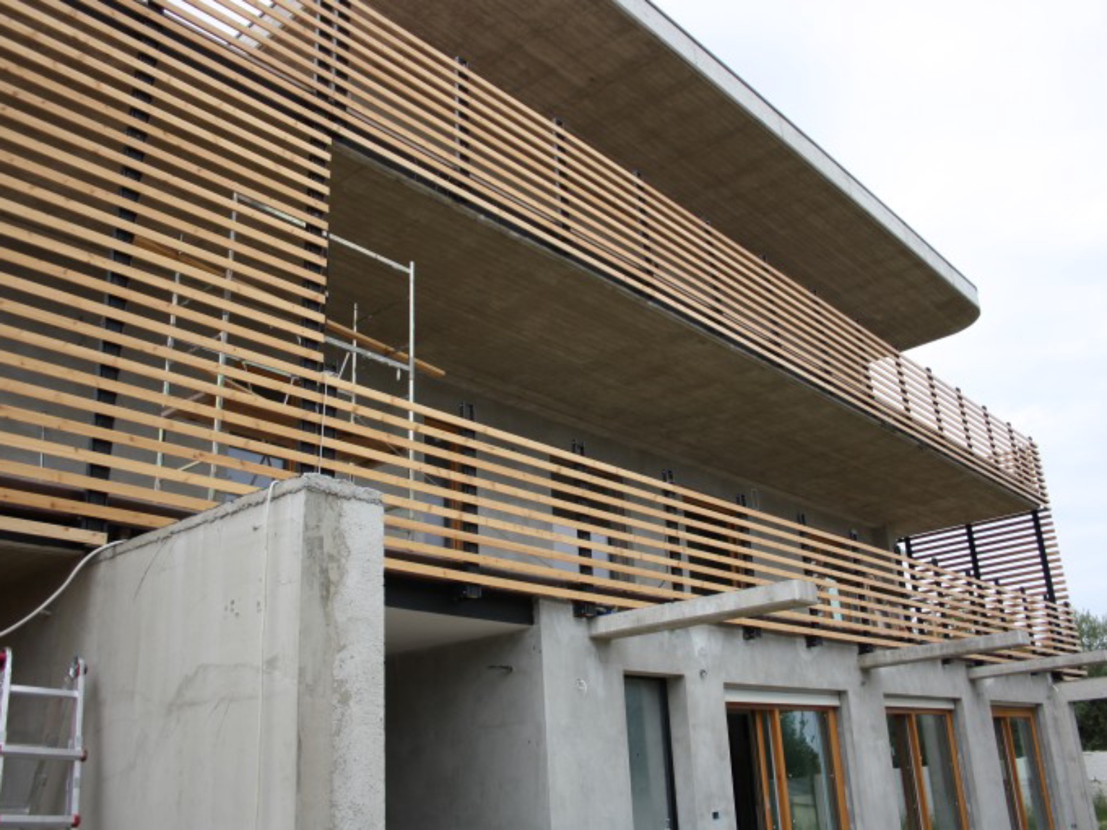 Facciata ventilata in legno – Pescara